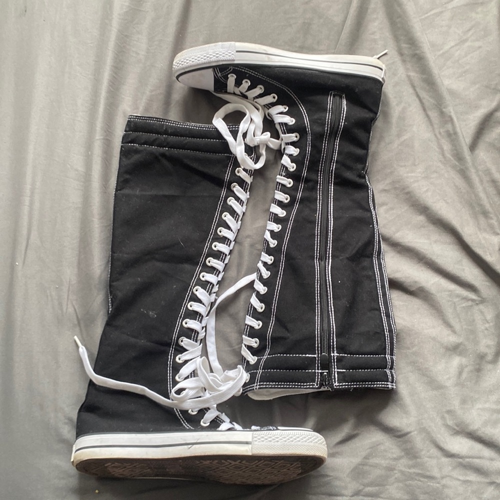 West BLVD knee-high sneakers